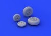 Eduard 672090 MiG-29 wheels 1/72 (TRUMPETER)